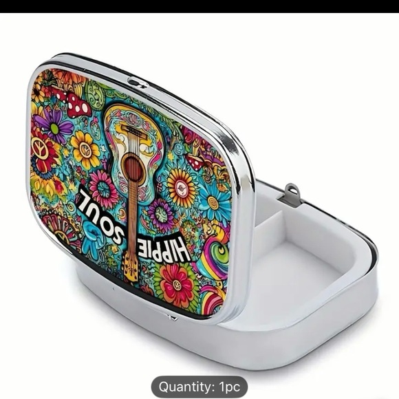 Vibrant Hippie Soul Pill Box - Picture 4 of 4